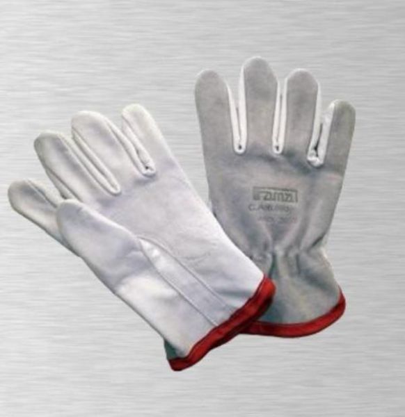 Luva de vaqueta plast MG petroleiro mista