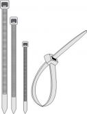 ABRACADEIRA NYLON BRASF.BR 2,5mmx100mm C/100