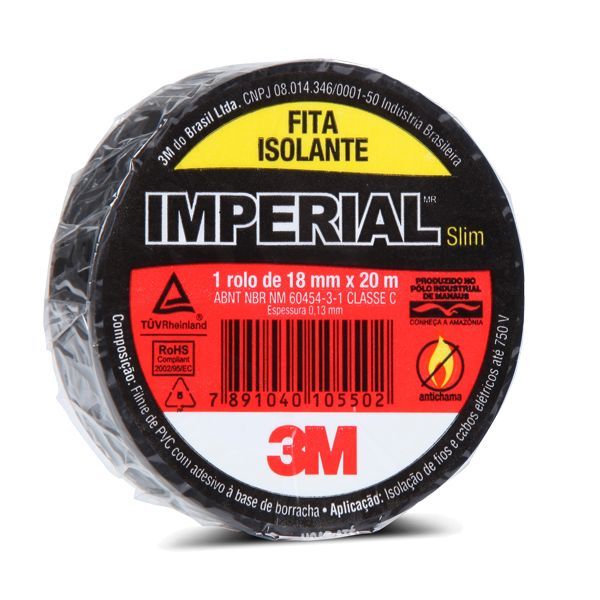 FITA ISOLANTE 3M IMPERIAL 10M